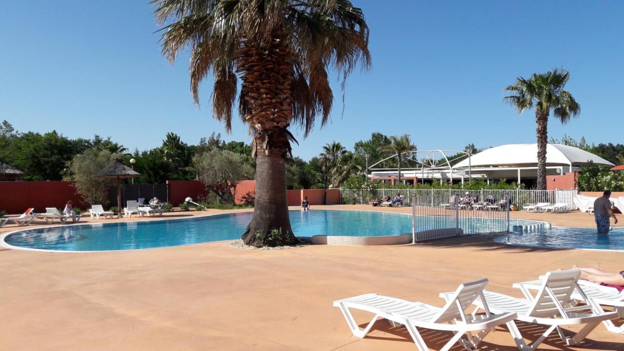 Mobil Home Recent Clim 3Ch Camping3* Piscine Argelès-sur-Mer Eksteriør bilde