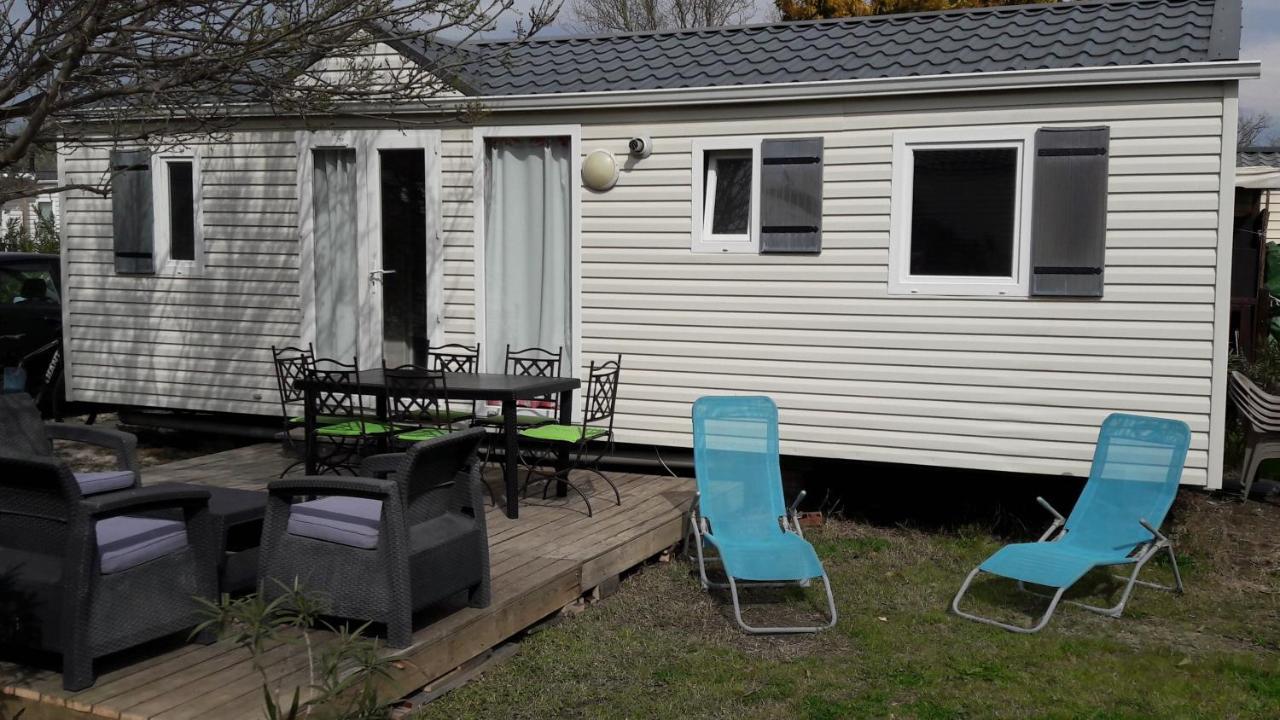 Mobil Home Recent Clim 3Ch Camping3* Piscine Argelès-sur-Mer Eksteriør bilde